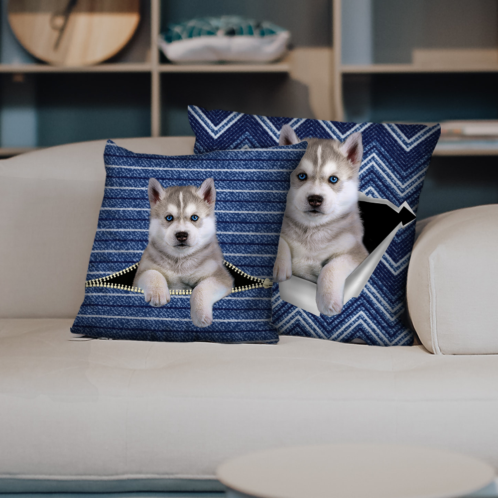 They Steal Your Couch - Husky Pillow Cases V2 (Set of 2)