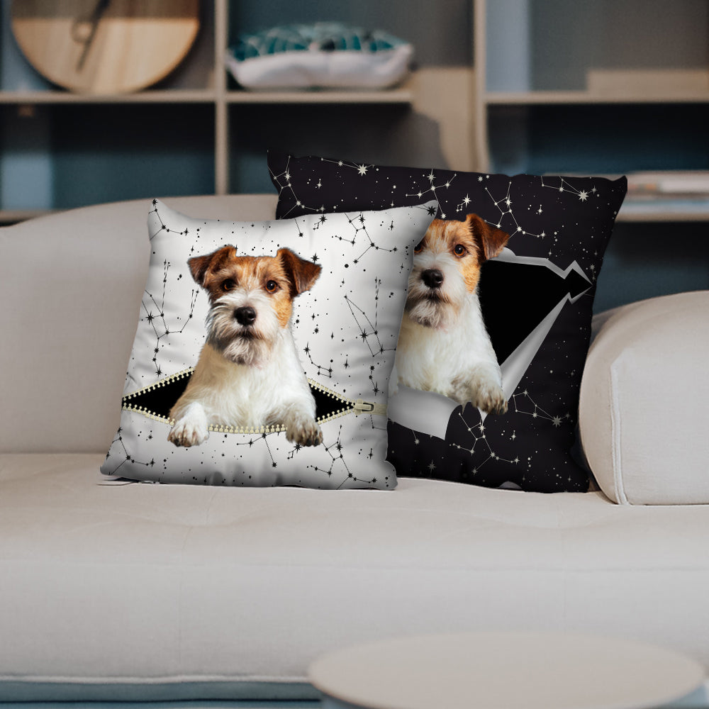 Sie stehlen Ihre Couch – Jack Russell Terrier Kissenbezüge V2 (2er-Set)