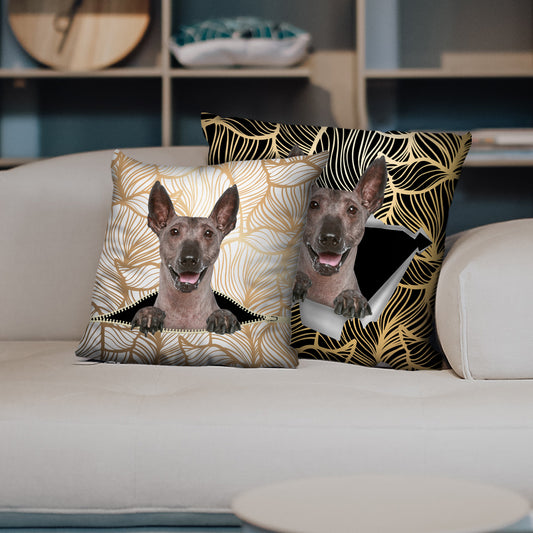 Sie stehlen Ihre Couch – Kissenbezüge mit peruanischen Inka-Orchideen V1 (2er-Set)