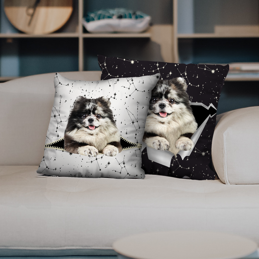 They Steal Your Couch - Pomeranian Pillow Cases V7 (Set of 2)