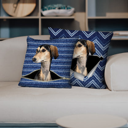 They Steal Your Couch - Smooth Saluki Pillow Cases V1 (Set of 2)