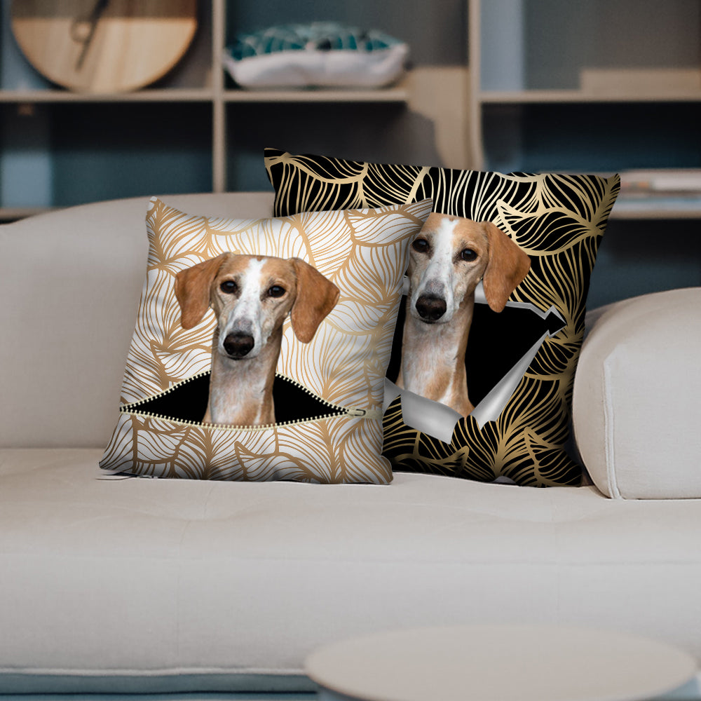 They Steal Your Couch - Smooth Saluki Pillow Cases V2 (Set of 2)
