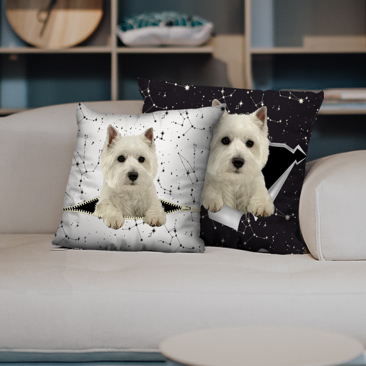 They Steal Your Couch - West Highland Pillow Cases V2 (Set of 2)