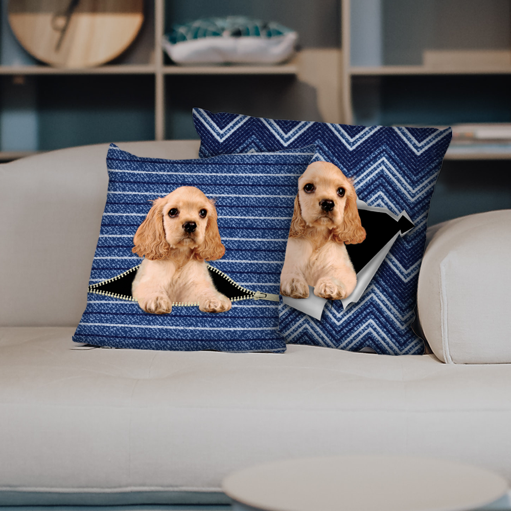 They Steal Your Couch - American Cocker Spaniel Pillow Cases V2 (Set of 2)