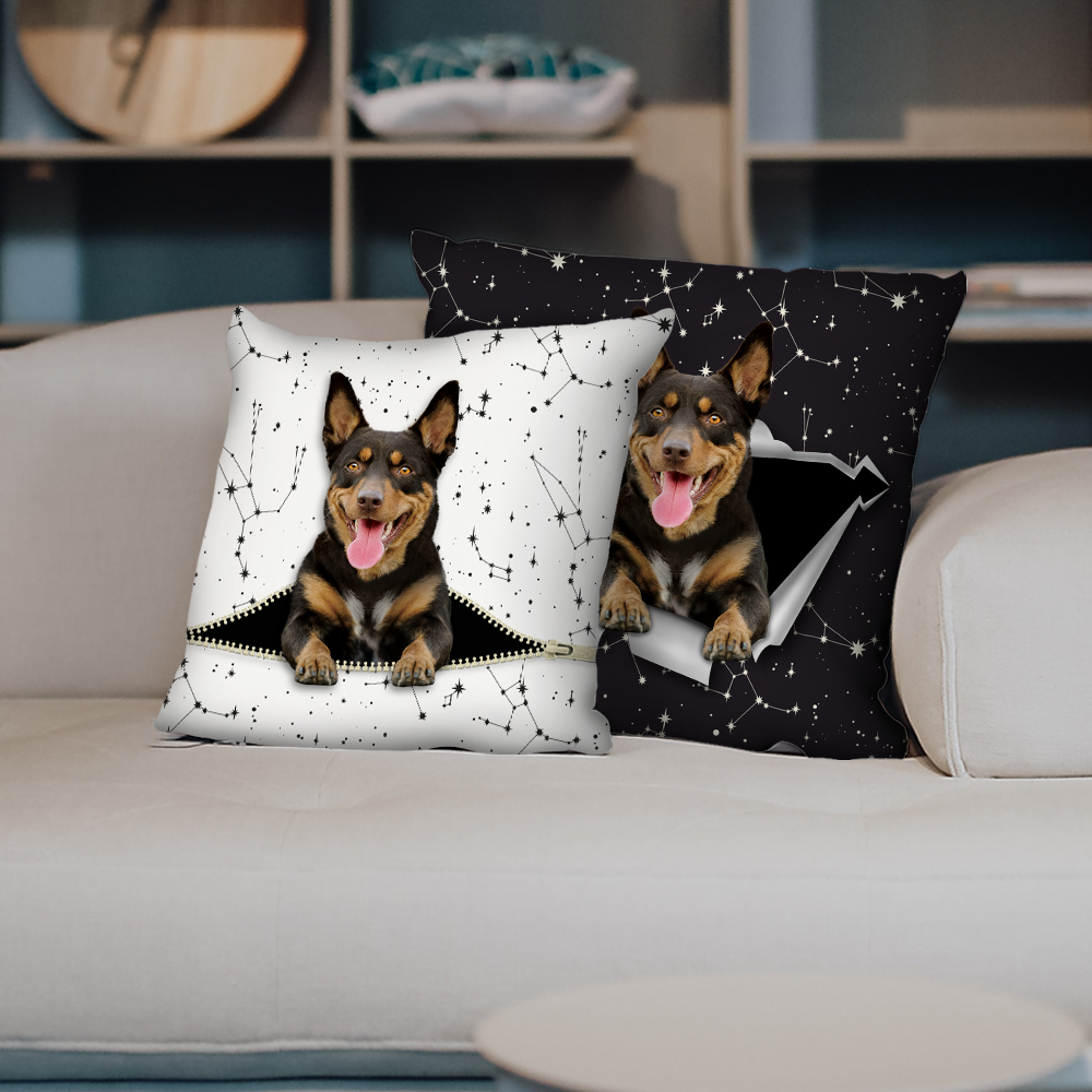They Steal Your Couch - Australian Kelpie Pillow Cases V1 (Set of 2)