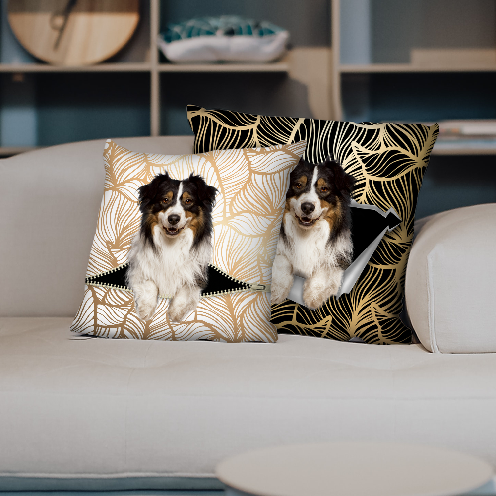 They Steal Your Couch - Australian Shepherd Pillow Cases V2 (Set of 2)