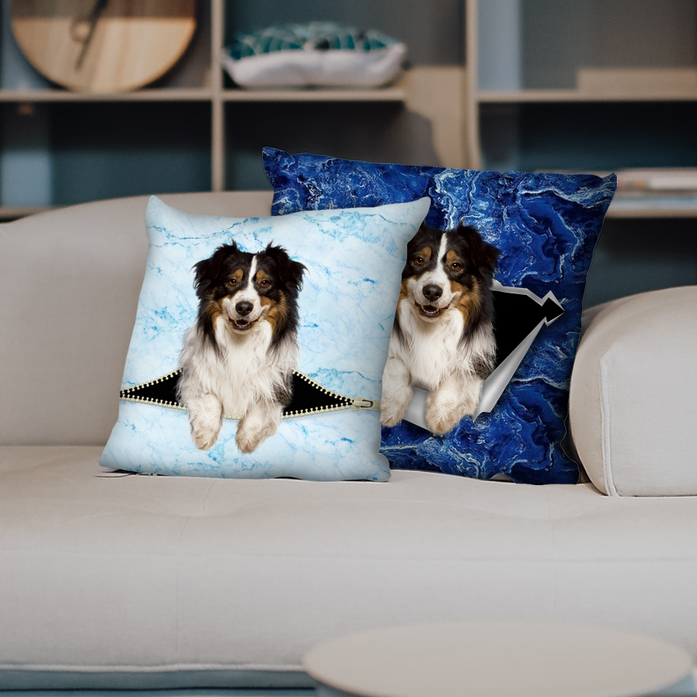 They Steal Your Couch - Australian Shepherd Pillow Cases V2 (Set of 2)