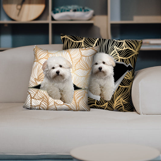 They Steal Your Couch - Coton De Tulear Pillow Cases V1 (Set of 2)