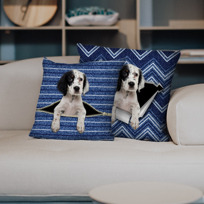 They Steal Your Couch - English Setter Pillow Cases V1 (Set of 2)