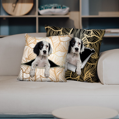 They Steal Your Couch - English Setter Pillow Cases V1 (Set of 2)