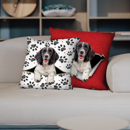 They Steal Your Couch - English Springer Spaniel Pillow Cases V1 (Set of 2)