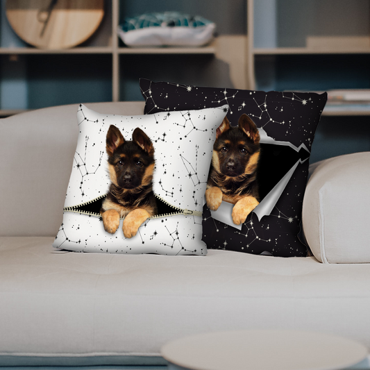 Sie stehlen Ihre Couch – Schäferhund-Kissenbezüge V1 (2er-Set)
