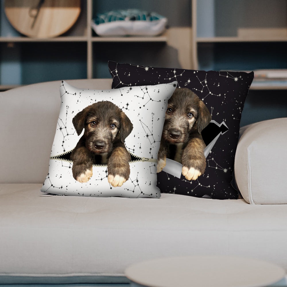 They Steal Your Couch - Irish Wolfhound Pillow Cases V1 (Set of 2)