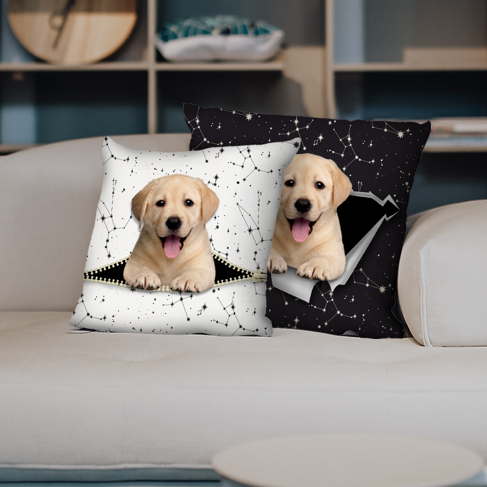 Sie stehlen Ihre Couch – Labrador-Kissenbezüge V2 (2er-Set)