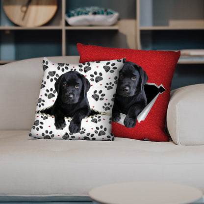 Sie stehlen Ihre Couch – Labrador-Kissenbezüge V3 (2er-Set)