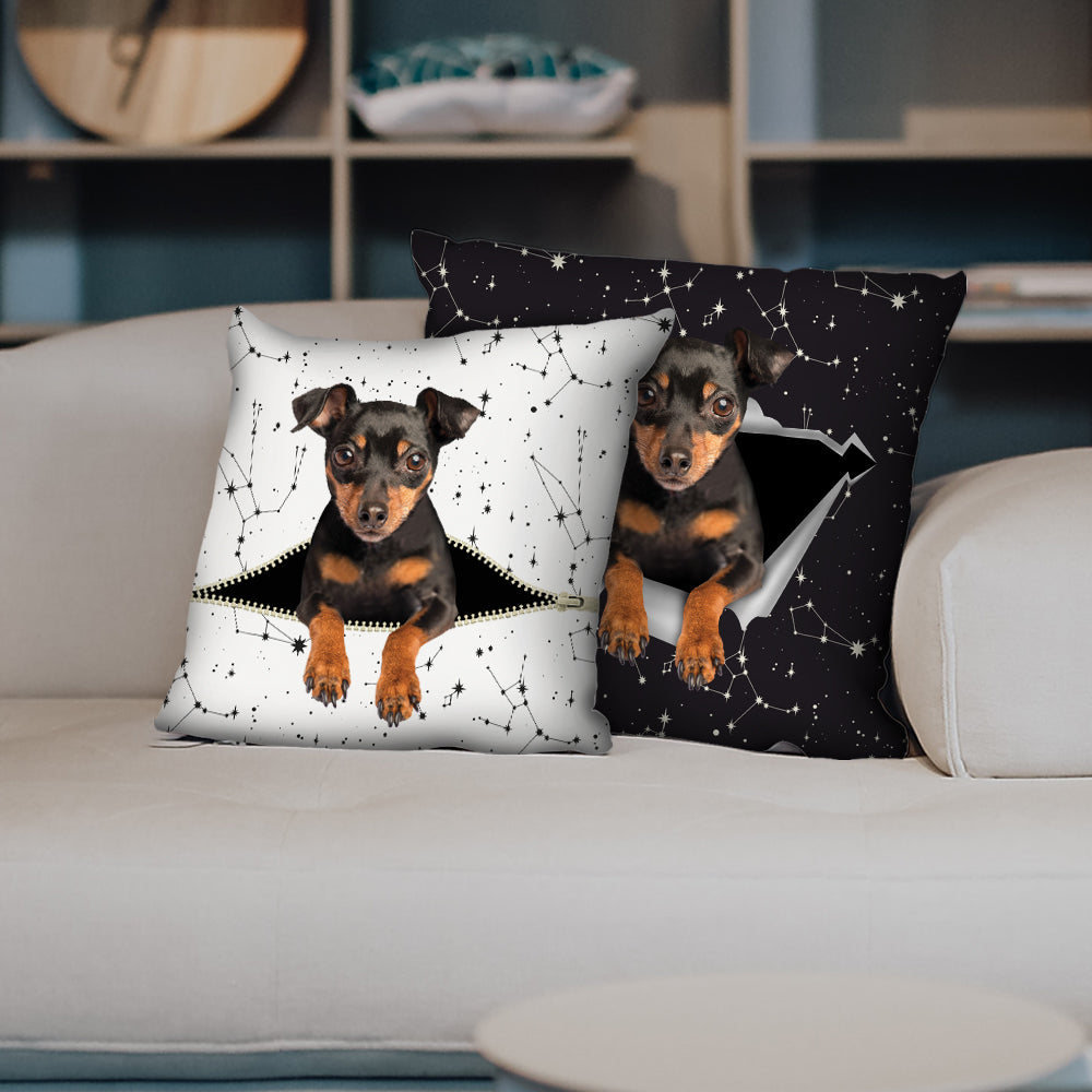 They Steal Your Couch - Miniature Pinscher Pillow Cases V4 (Set of 2)