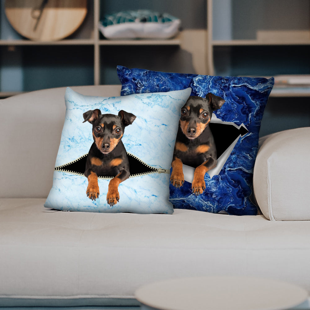 They Steal Your Couch - Miniature Pinscher Pillow Cases V4 (Set of 2)