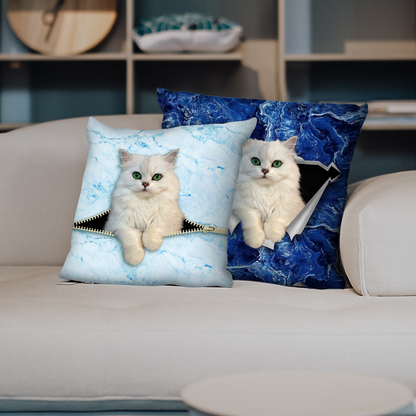 They Steal Your Couch - Persian Chinchilla Cat Pillow Cases V1 (Set of 2)
