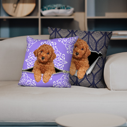 They Steal Your Couch - Poodle Pillow Cases V3 (Set of 2)