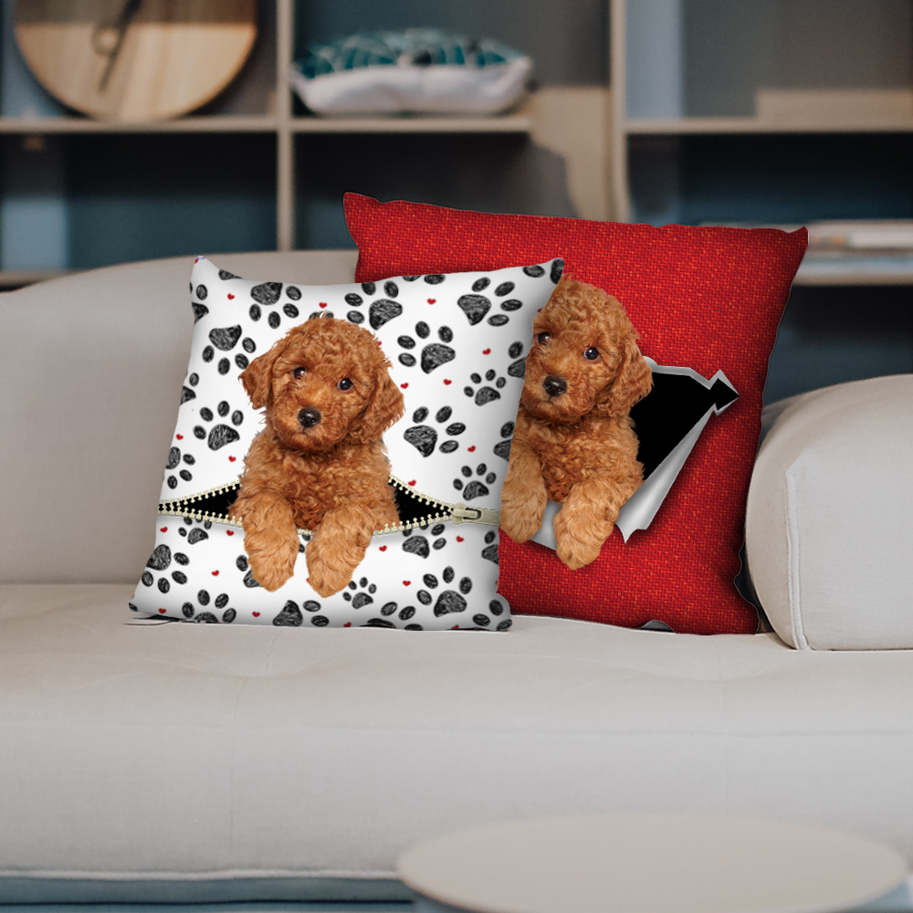 They Steal Your Couch - Poodle Pillow Cases V3 (Set of 2)