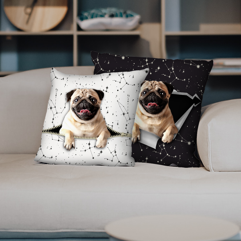 They Steal Your Couch - Pug Pillow Cases V1 (Set of 2)