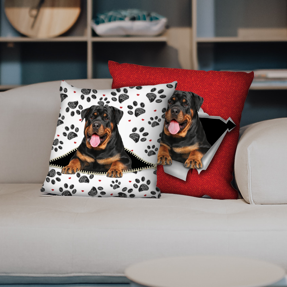 They Steal Your Couch - Rottweiler Pillow Cases V1 (Set of 2)