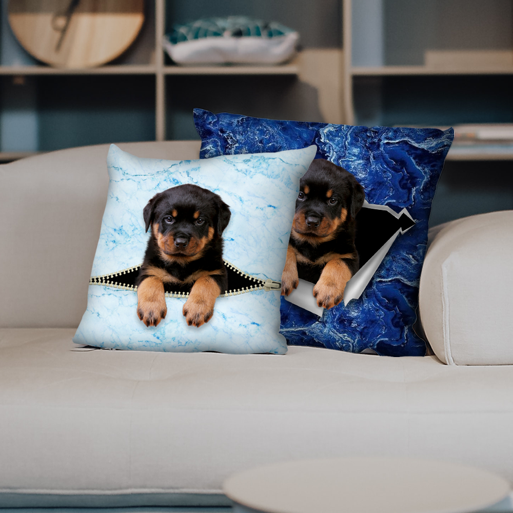 They Steal Your Couch - Rottweiler Pillow Cases V2 (Set of 2)