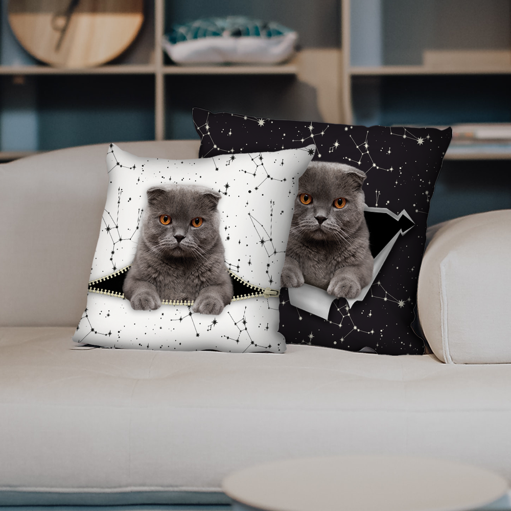 They Steal Your Couch - Scottish Fold Cat Pillow Cases V1 (Set of 2)