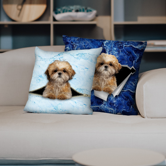 They Steal Your Couch - Shih Tzu Pillow Cases V1 (Set of 2)