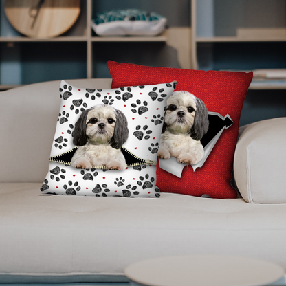 They Steal Your Couch - Shih Tzu Pillow Cases V2 (Set of 2)