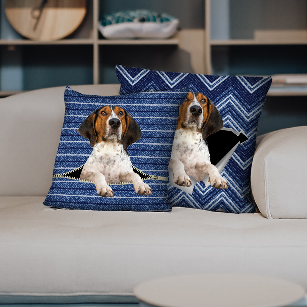 Sie stehlen Ihre Couch – Treeing Walker Coonhound Kissenbezüge V1 (2er-Set)