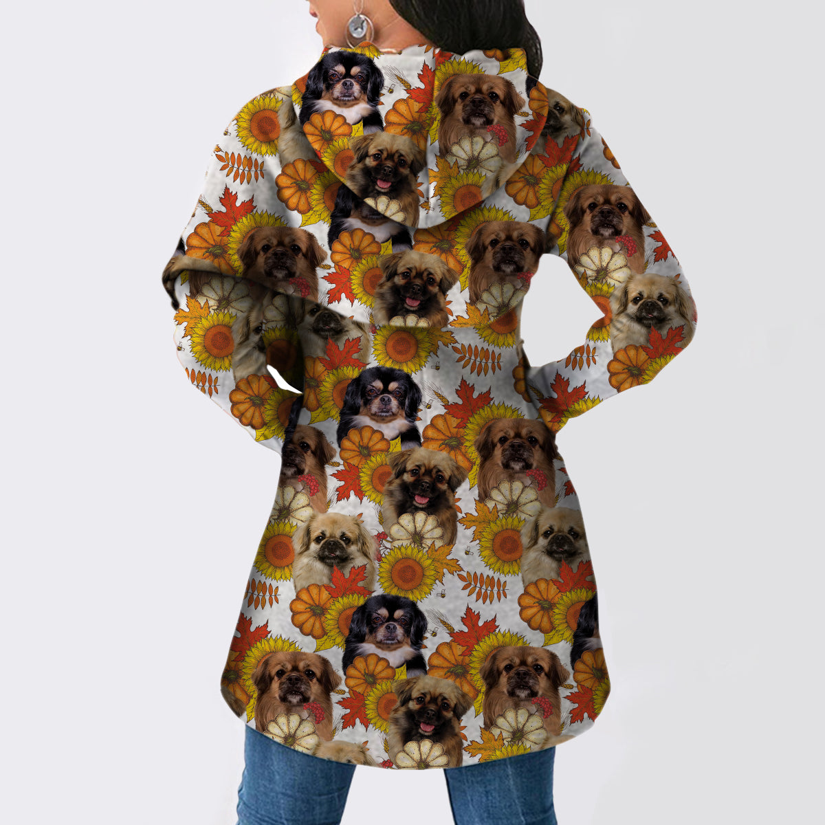 Tibetan Spaniel - Fashion Long Hoodie V2