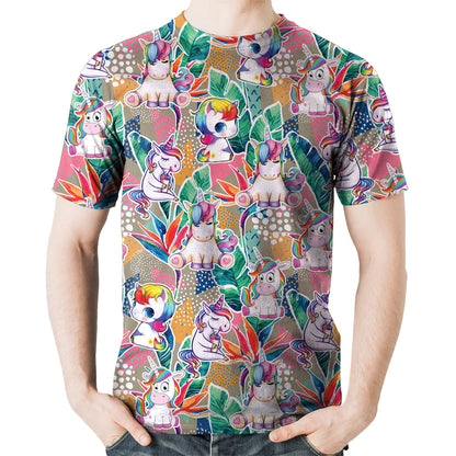 Einhorn - Hawaii-T-Shirt V1
