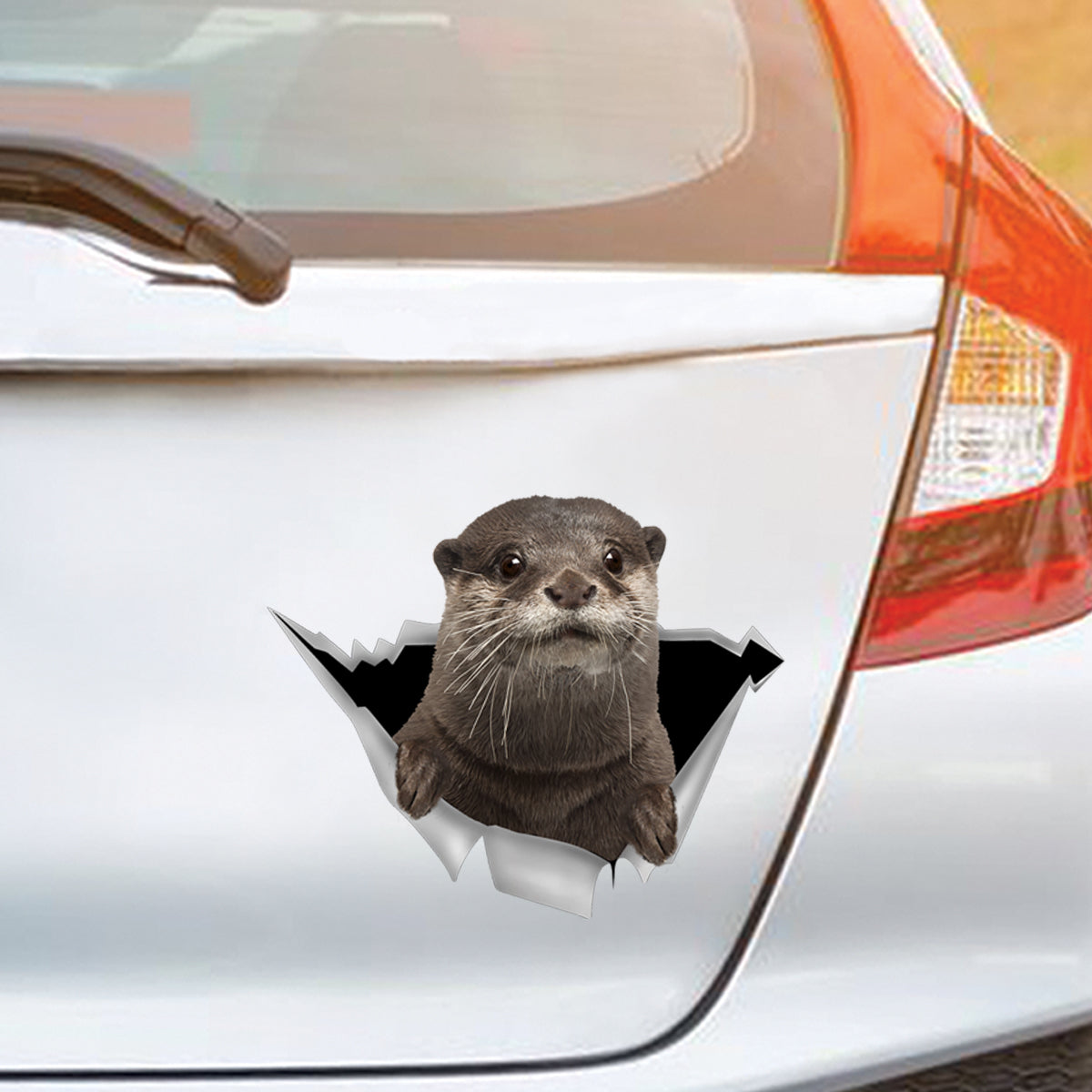 We Like Riding In Cars - Otter Car/ Door/ Fridge/ Laptop Sticker V1