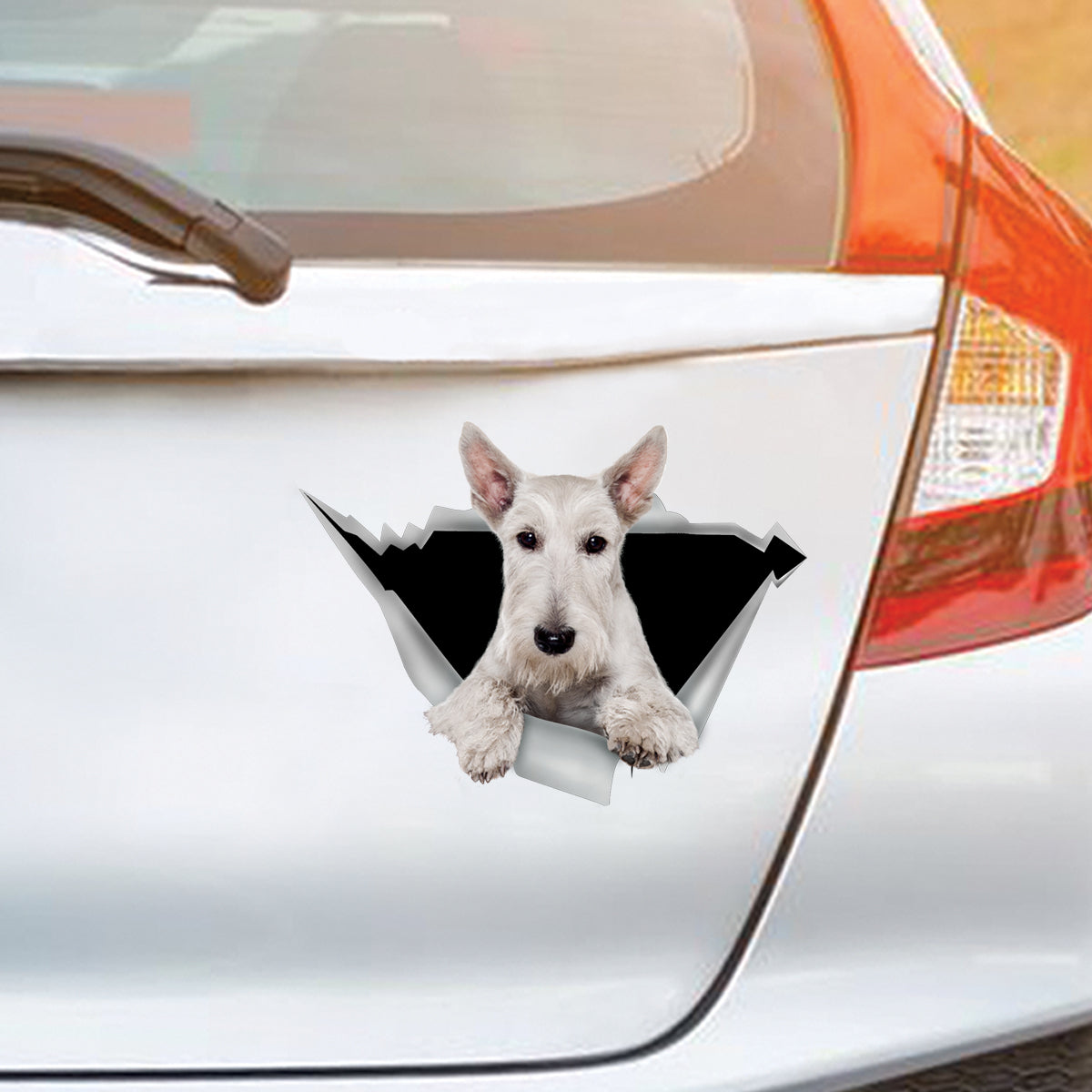We Like Riding In Cars - Scottish Terrier Car/ Door/ Fridge/ Laptop Sticker V2