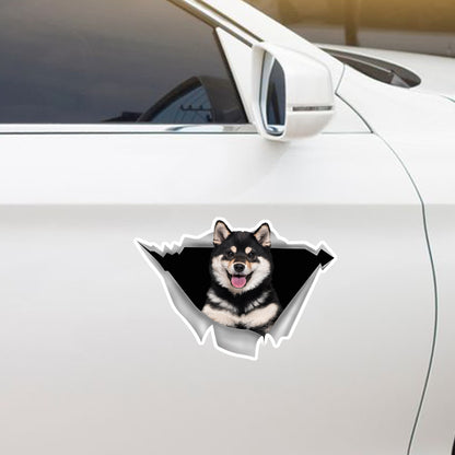 We Like Riding In Cars - Shiba Inu Car/ Door/ Fridge/ Laptop Sticker V2
