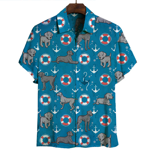 Weimaraner - Hawaiian Shirt V2