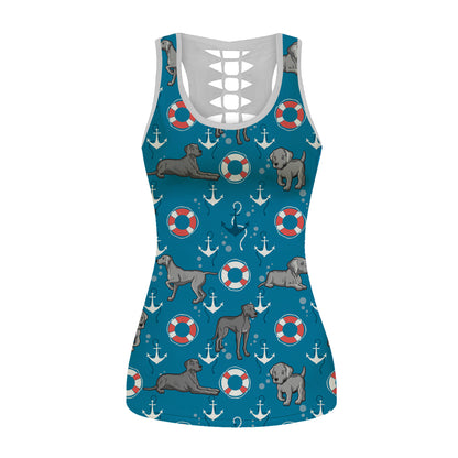 Weimaraner - Hawaii-Tanktop V2