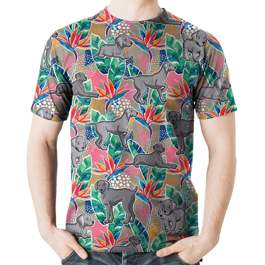 Braque de Weimar - T-Shirt Hawaïen V3