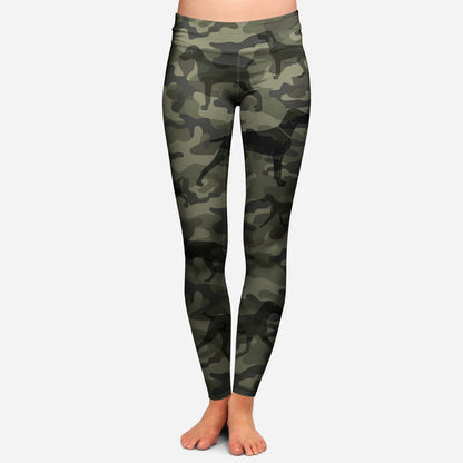 Weimaraner Camo - Leggings V1