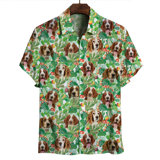 Welsh Springer Spaniel - Hawaiian Shirt V1