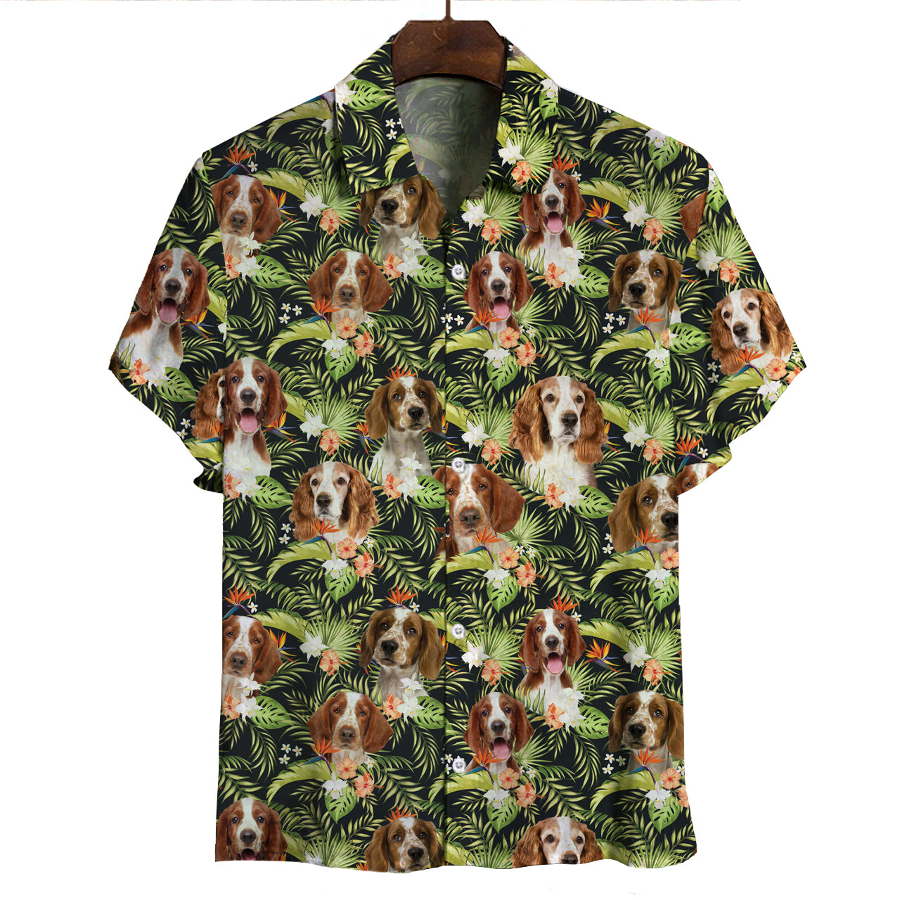 Welsh Springer Spaniel - Hawaiian Shirt V2