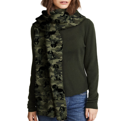 Welsh Springer Spaniel Camo Scarf V1