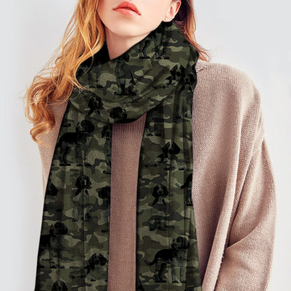 Welsh Springer Spaniel Camo Scarf V1