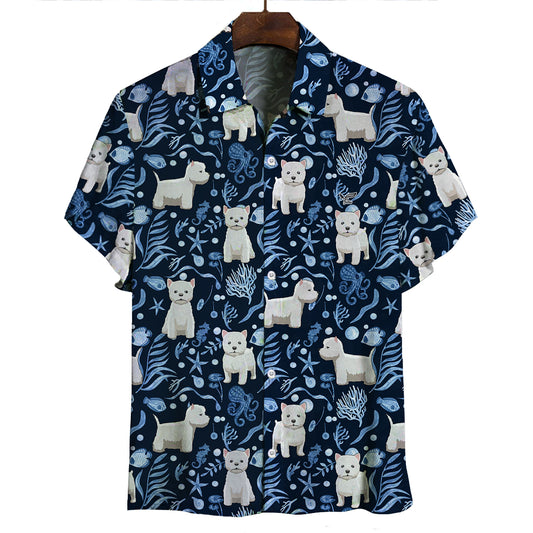 West Highland White Terrier - Hawaiian Shirt V4