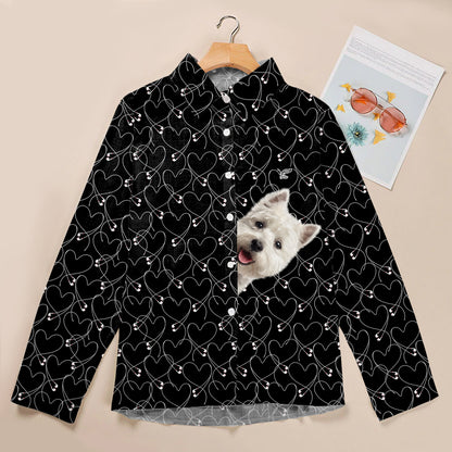 West Highland White Terrier Will Steal Your Heart - Follus Women's Long-Sleeve Shirt