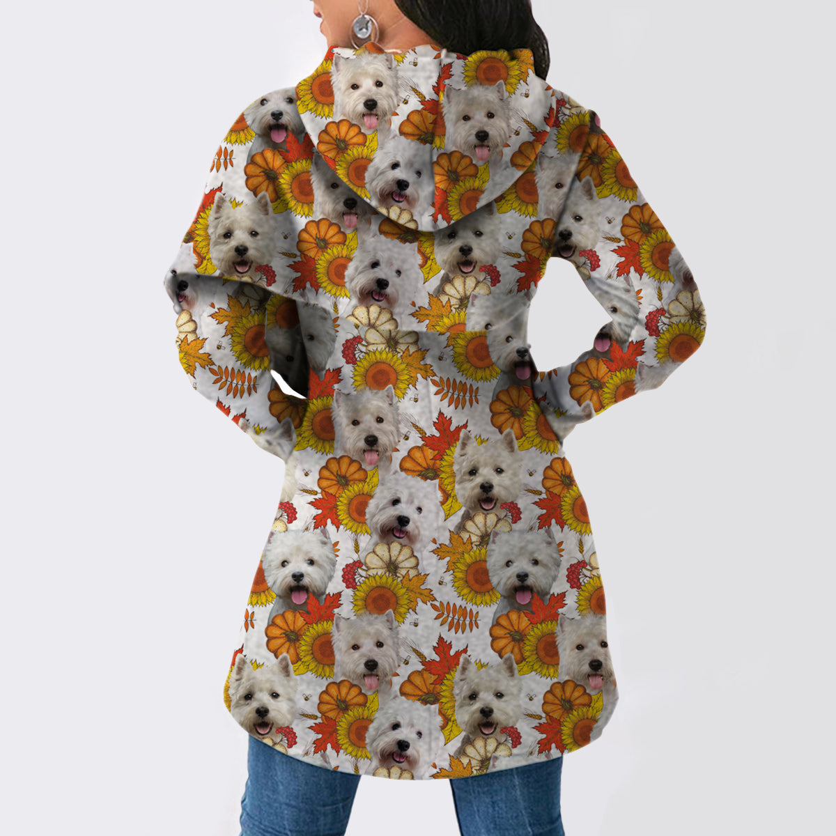 West Highland White Terrier - Fashion Long Hoodie V2