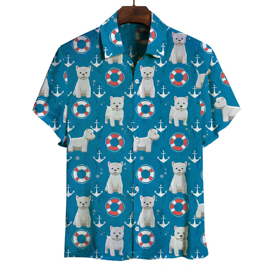 West Highland White Terrier - Hawaiian Shirt V2