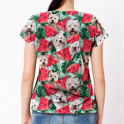 West Highland White Terrier - Hawaii-T-Shirt V1