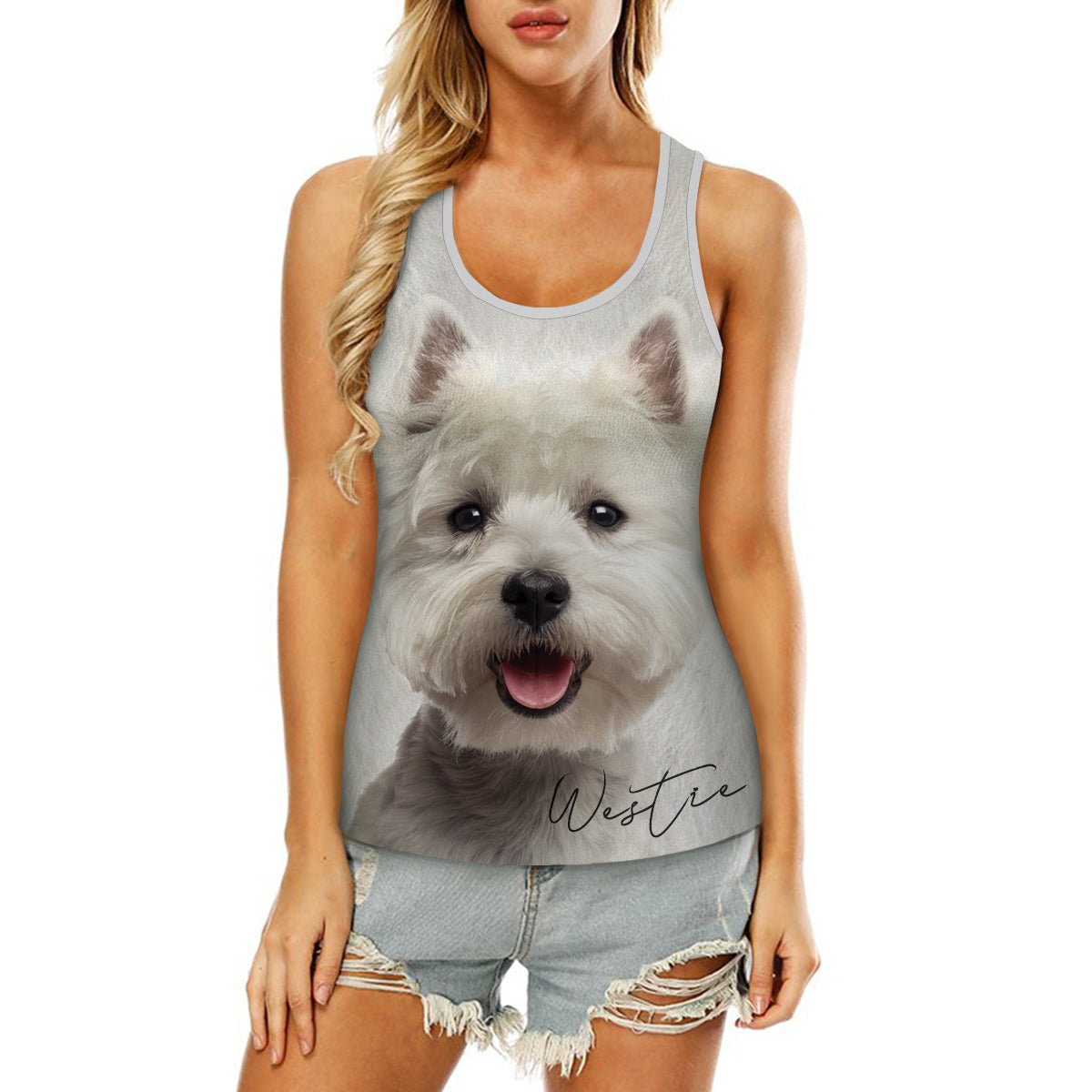 West Highland White Terrier - Hollow Tank Top V1